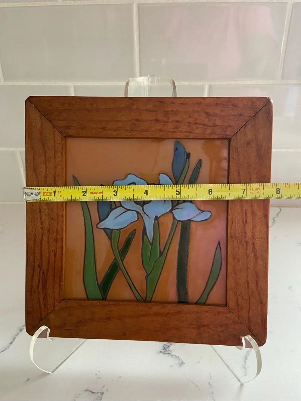 Mag Mor Art Tiles Santa Fe Hand Painted Tile Christine Fitzgerald